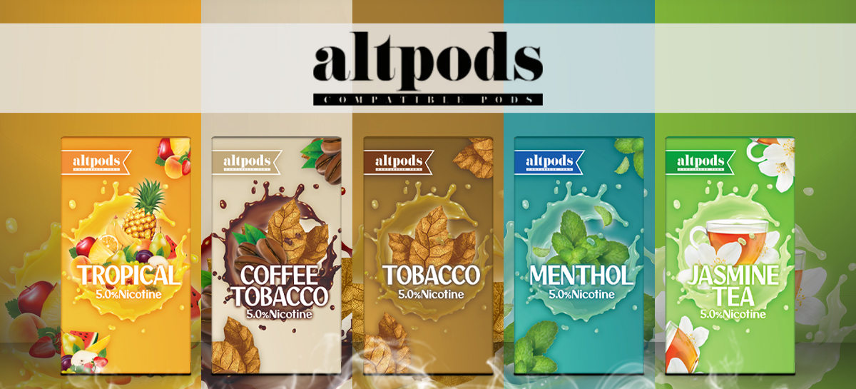 ニコチン入りJUUL互換ポッドaltpods