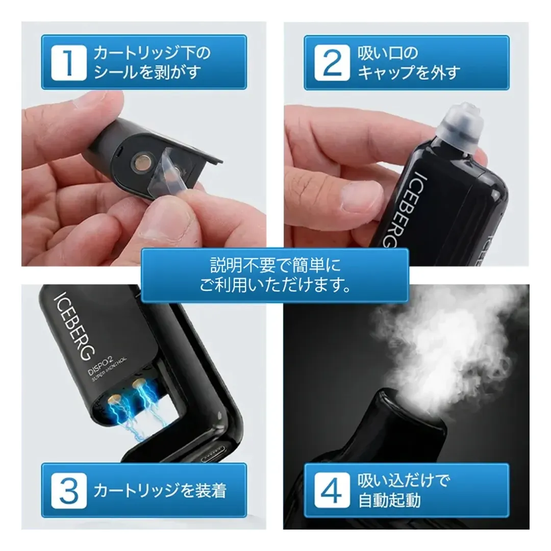 ICEBERG Dispo2 Battery バッテリー