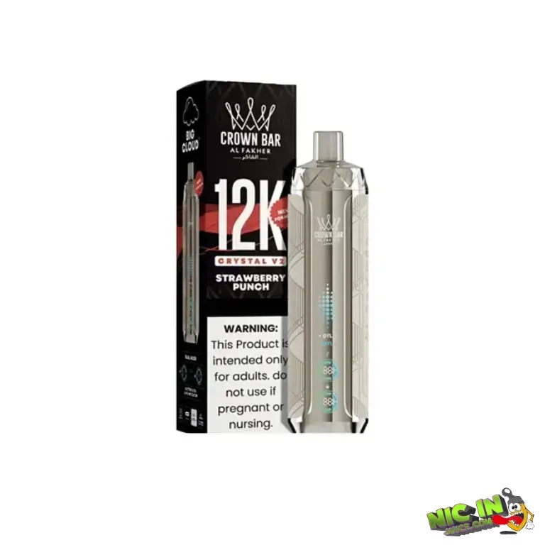 AL Fakher Crown Bar V2 12K Strawberry Punch